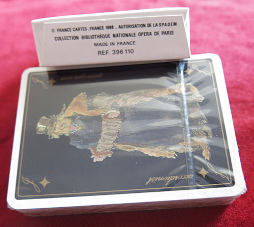 Cartes à jouer Ballet Petrouchka – Igor Stravinsky 1988 – Collection Opéra de Paris – NEUF