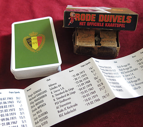 Official Belgian Red Devils Playing Cards – 1995-2000