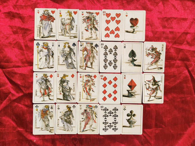 Claude Weisbuch VERY RARE Deck of Cards - Claude Weisbuch's artworks
