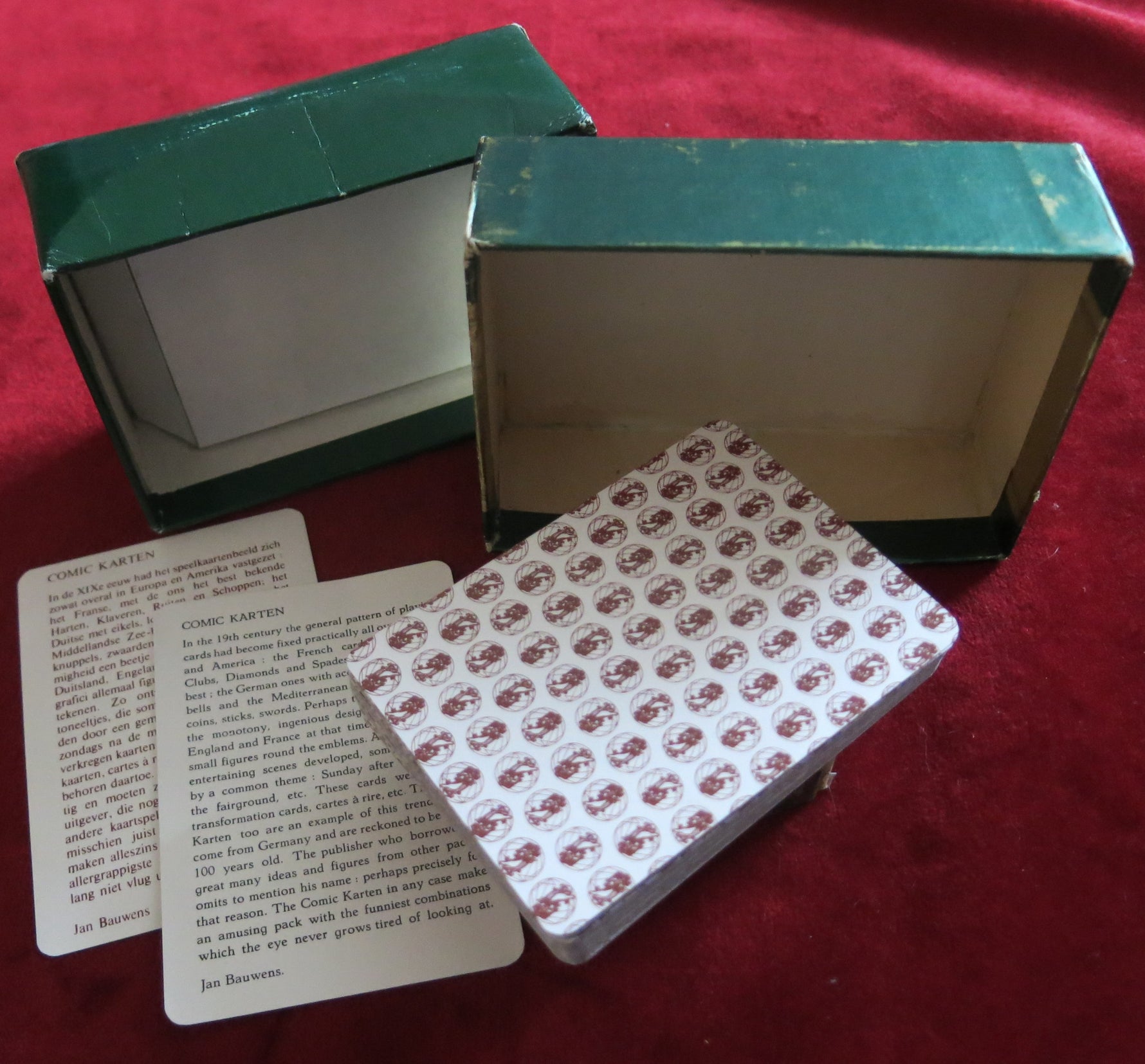 Vintage Transformation Playing Cards - Comic Playing Cards Aurelia - Poker Original very old