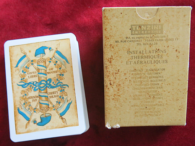 historical replica Game of Year 2, Deck of 54 Cards, France, 1980s