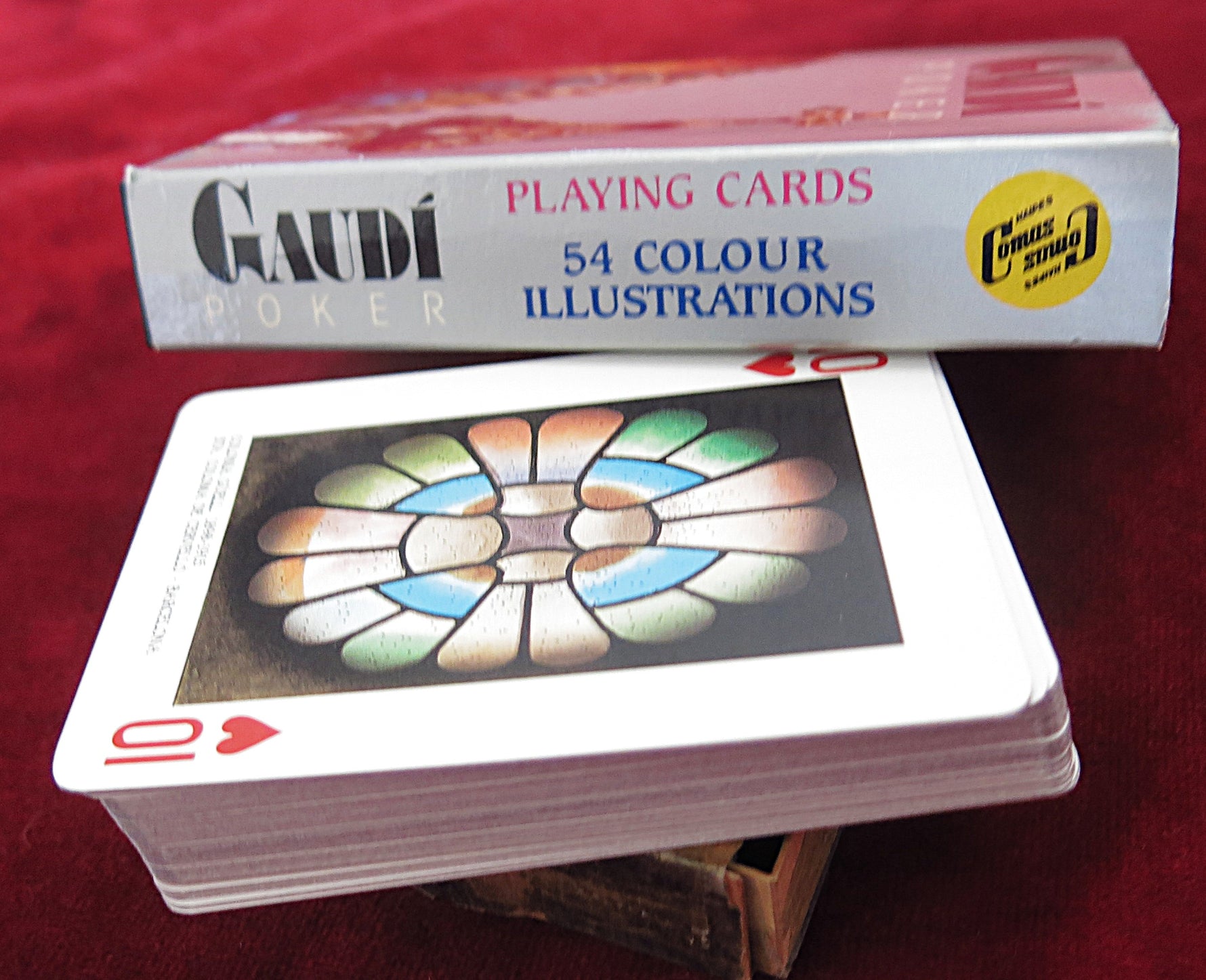 Vintage Gaudí Card Deck – Nissan Advertising Playing Cards – Spanish Art Deck