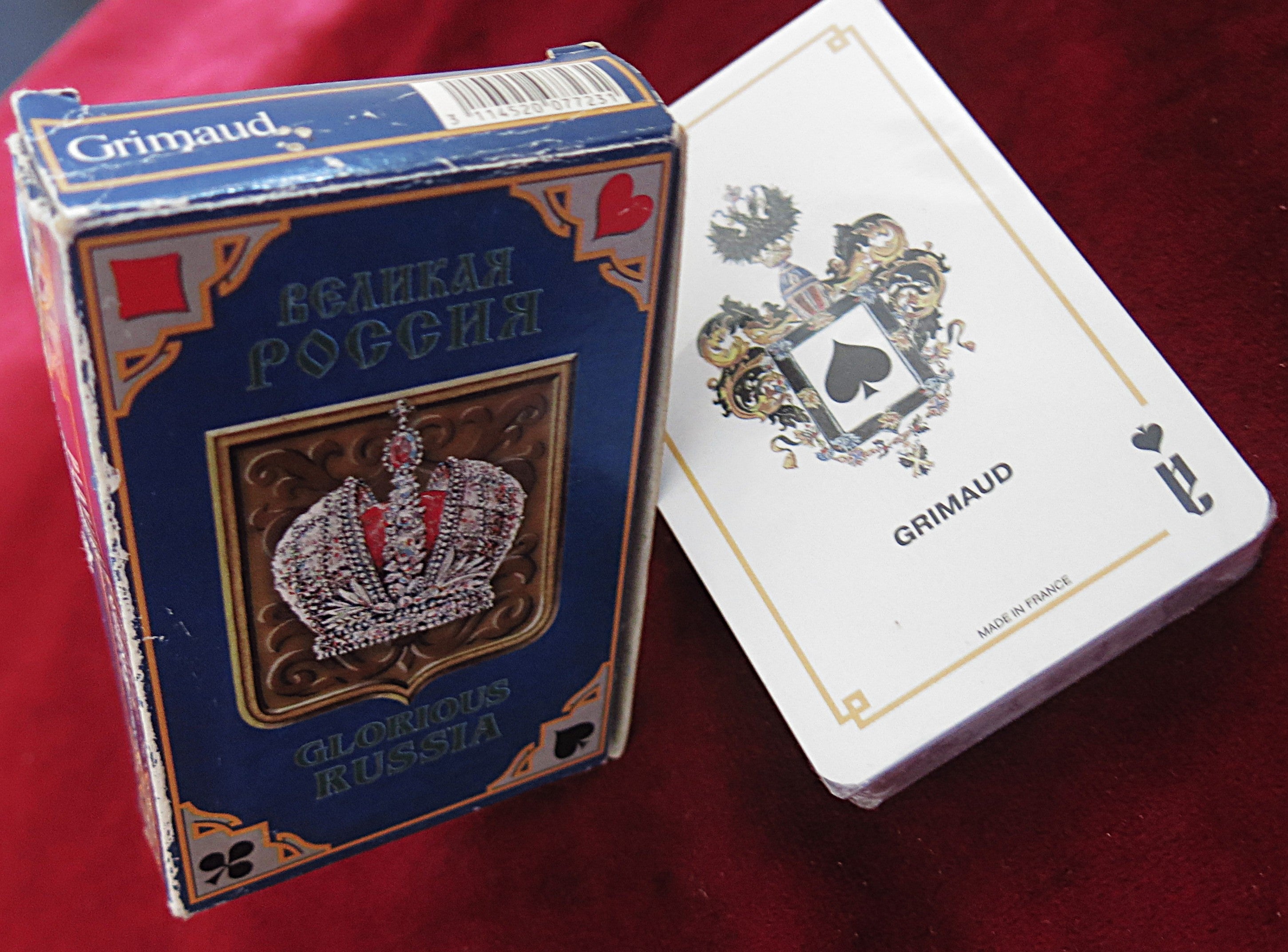 Glorious Russia - Grimaud - Playing Cards 1995