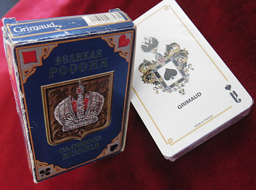Glorieuse Russie - Grimaud - Jeu de cartes 1995