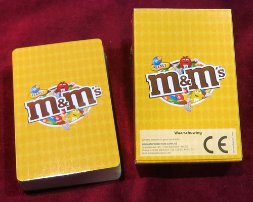 M&M's Vintage Belgian Playing Cards - Advertising deck