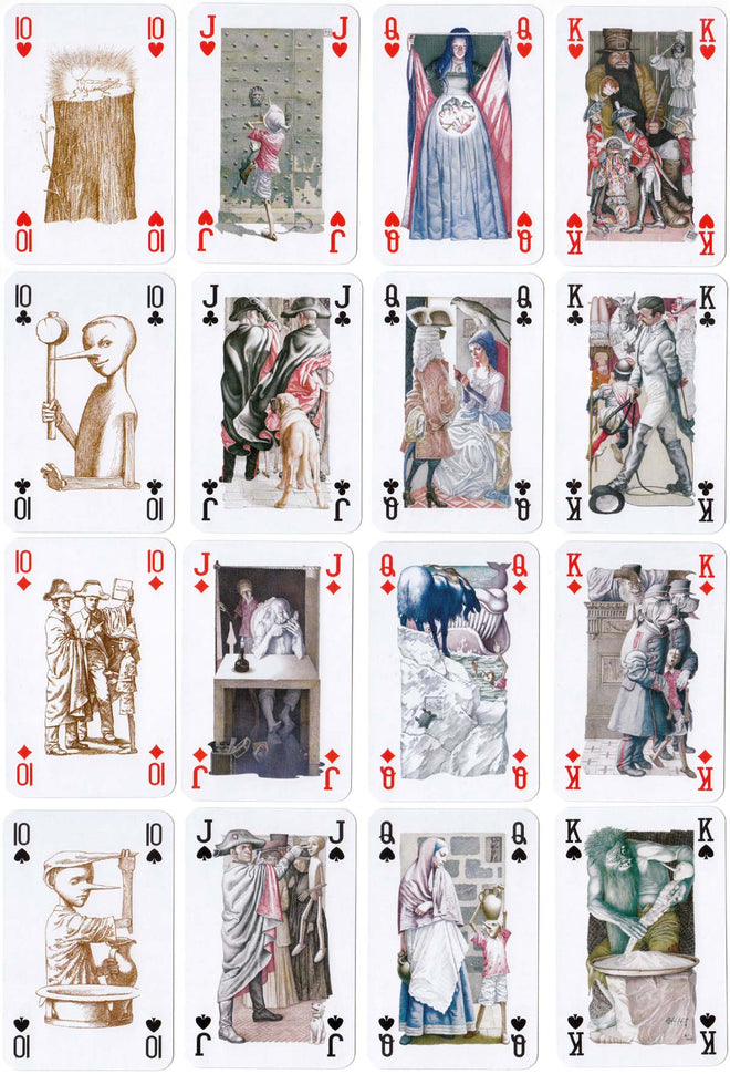Pinocchio deck of cards 2003