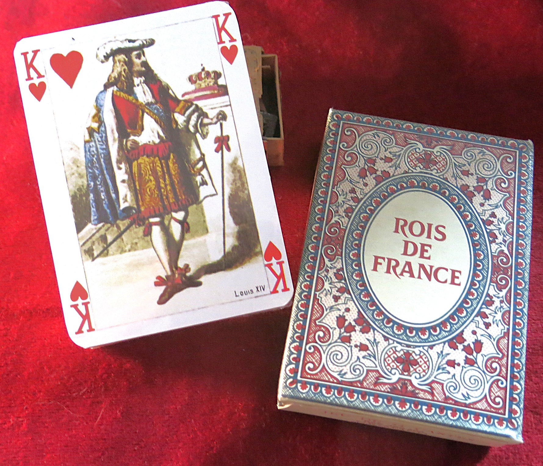 Les Grands Rois de France - 1982 - Cartes à jouer Rois de France