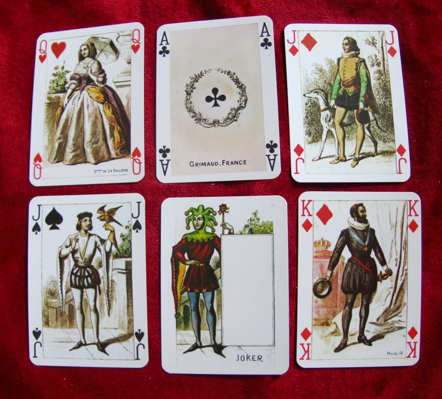 Kings and Queens of France – Vintage 2-Deck Set (Grimaud 1985)