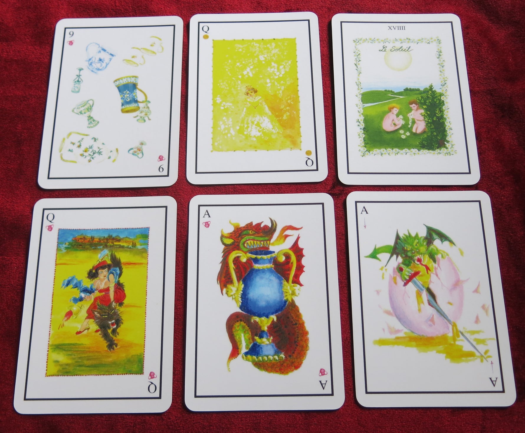 Very rare Italian tarot - Palermo tarot by Emilia Maggio