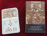 Oracle of Paracelsus 2002 + guide ENG-FR – Rare Christian Geomantic Deck - Alchemical Prophecies of Paracelsus