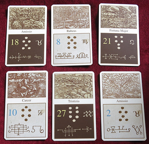 Oracle de Paracelse 2002 + guide – Jeu de cartes géomantique chrétien rare – Les prophéties alchimiques de Paracelse