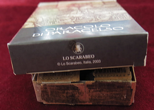 Oracle de Paracelse 2002 + guide – Jeu de cartes géomantique chrétien rare – Les prophéties alchimiques de Paracelse