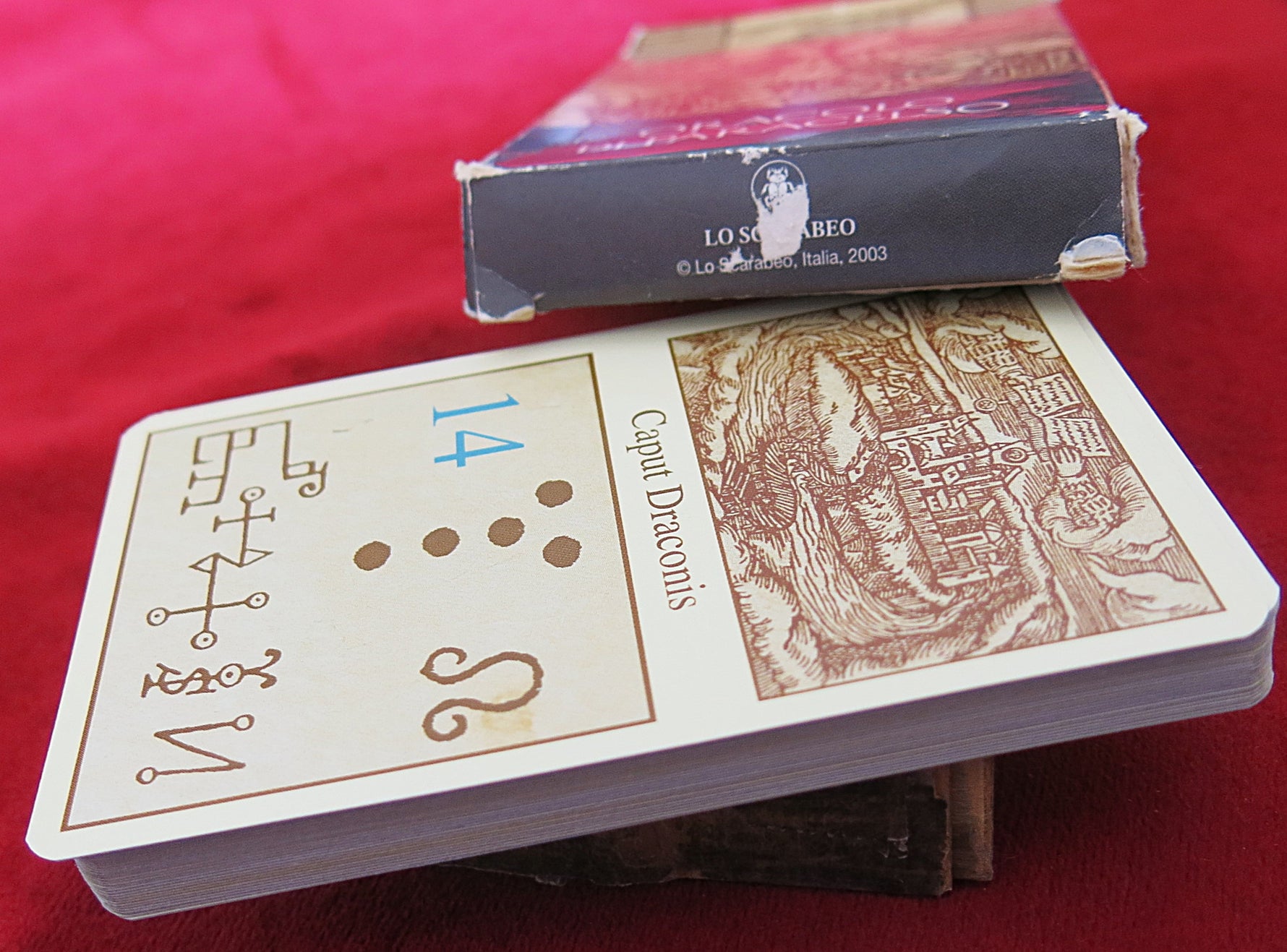 Oracle de Paracelse 2002 + guide ENG-FR – Rare jeu de cartes géomantiques chrétiennes – Prophéties alchimiques de Paracelse