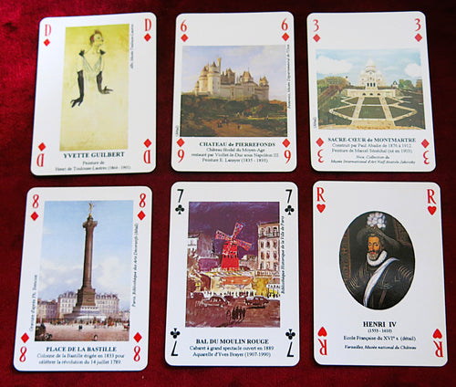 Paris seen by the Painters - collectible vintage cards