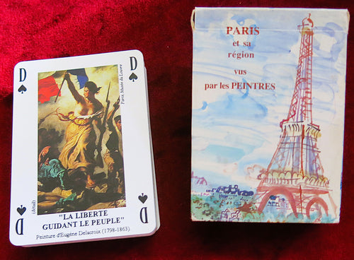 Paris seen by the Painters - collectible vintage cards