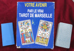 Tarot de Marseille – Paul Marteau – Édition Dusserre 1990 – Blue Box “Votre Avenir” – Rare Vintage Deck