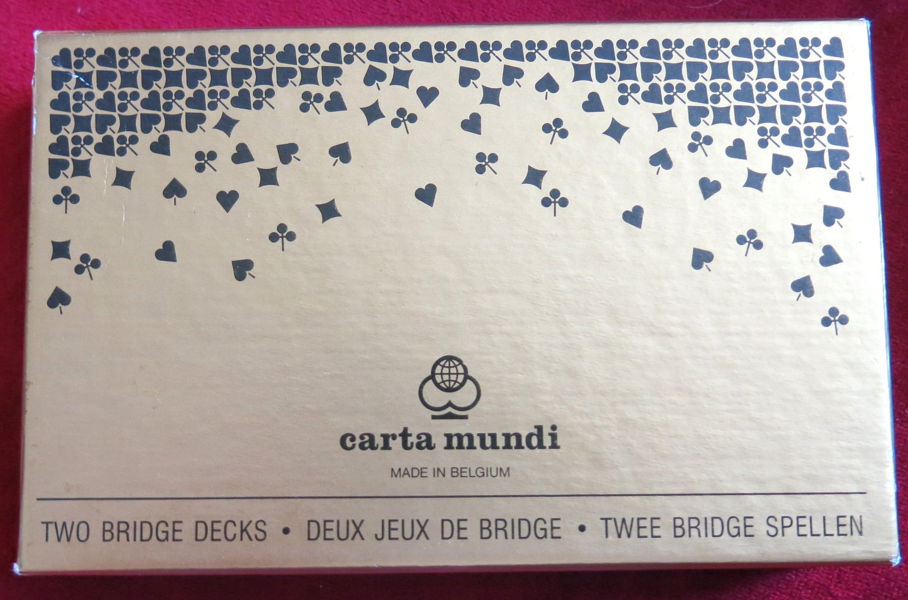 Persian Garden & Fournier Playing Cards – 2 Vintage Bridge Deck Sets – Carta Mundi & Fournier