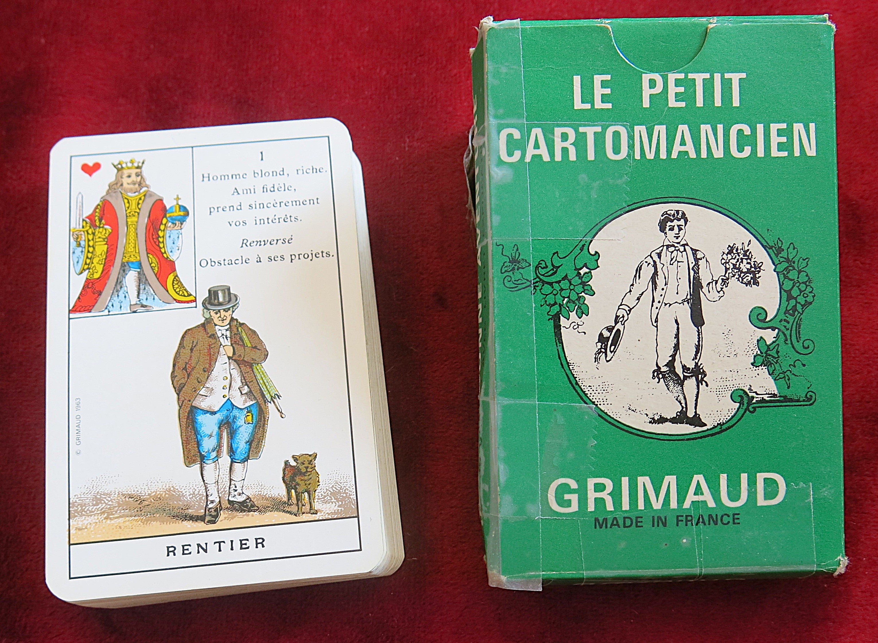 Collector: Le Petit Cartomancien 1998  fortune-telling deck by Grimaud