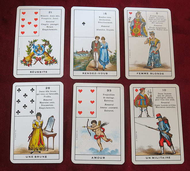 Collector: Le Petit Cartomancien 1998  fortune-telling deck by Grimaud