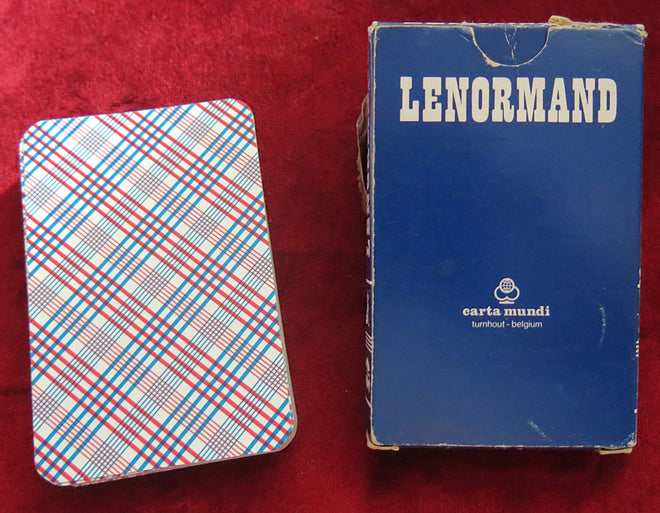 Petit Lenormand Blue box 60s/70s - Carta Mundi - Vintage Lenormand deck