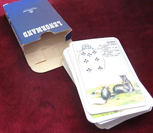 Petit Lenormand Blue box 60s/70s - Carta Mundi - Vintage Lenormand deck