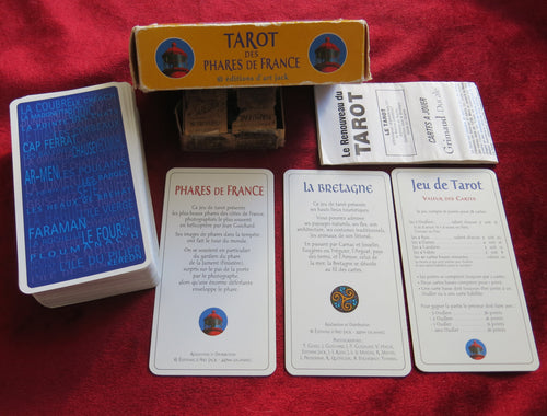 Tarot des phares de France - Cartes phares