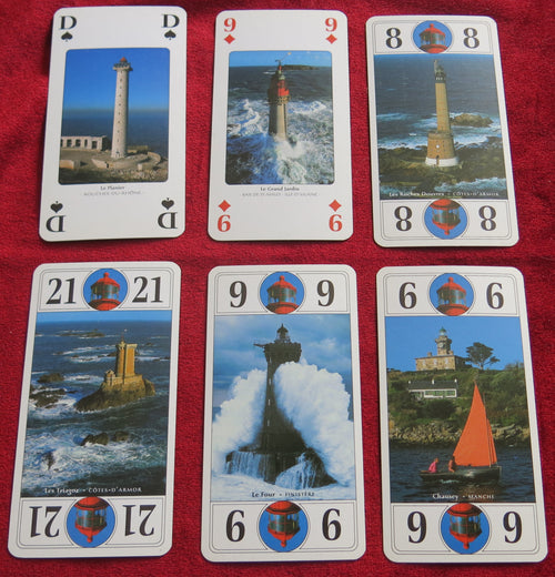 Tarot des phares de France - Cartes phares
