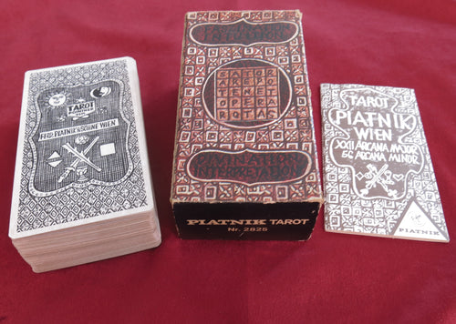 1974 Piatnik Wien Tarot – Surrealistic Art by Rudolf Pointner – Colorful tarot – OOP Deck