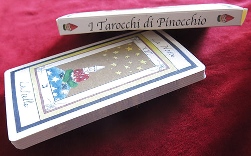 Les Tarots de Pinocchio – Tarot italien artisanal très rare (début des années 2000) – Tirage auto-édité limité