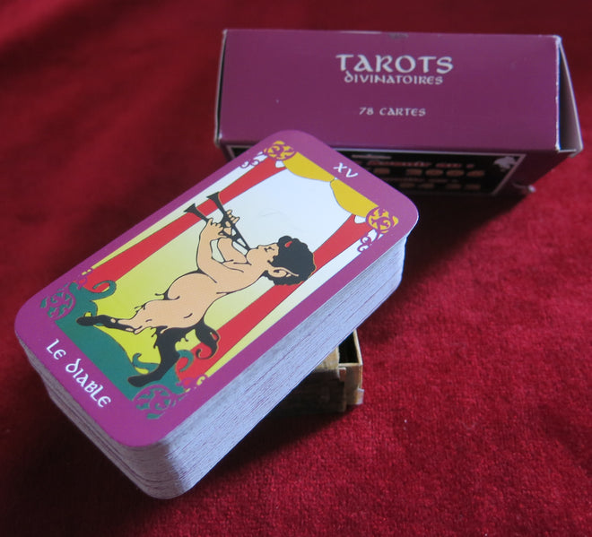 Pocket Divinatory tarot 78 cards + 2006 Magazine OUT OF PRINT