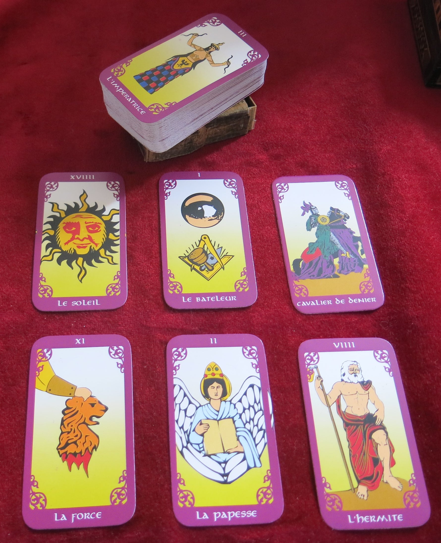 Mini Tarot Divinatoire – Magazine Edition - 78 Cards + Magazine Feature (2006)