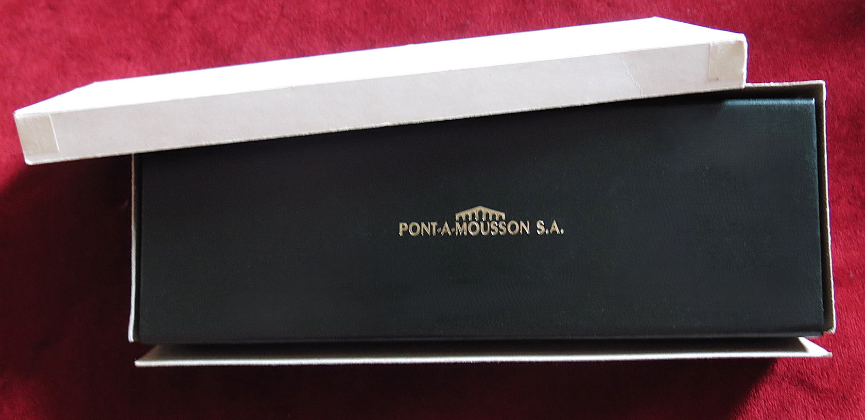 Corporate Gift Playing Cards Set - 60s - Pont-à-Mousson 2 Decks Box