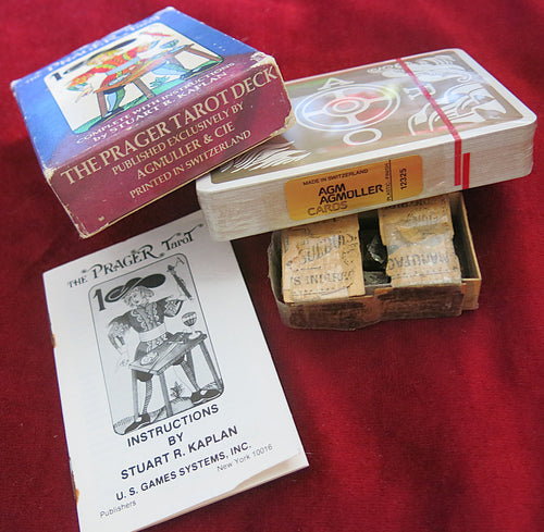 The Prager tarot 1980 by Stuart Kaplan - OUT OF PRINT