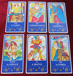 Prévisions astrologiques Tarot – Tarot promotionnel italien – 22 Arcanes Majeurs – c.2000