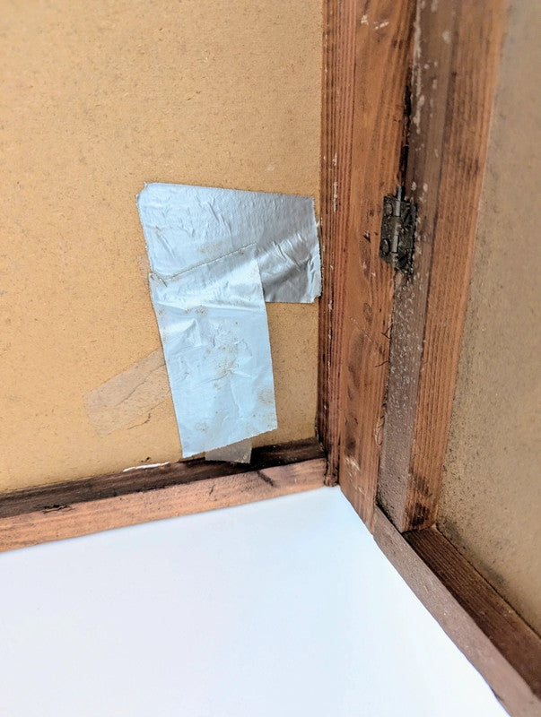 Antique Toy Punch & Judy Puppet Theater – Folding Wooden Booth (c. 1900s)