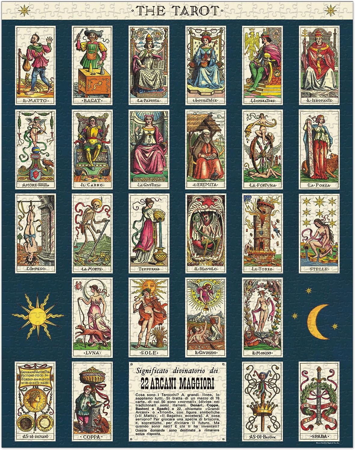 Tarot Card Puzzle - 1000 Piece - Puzzle Tarot