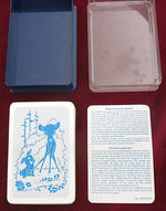 Jeu de cartes vintage rare des années 1970 Walt Disney Bambi Quartet – FX Schmid – Coffret complet