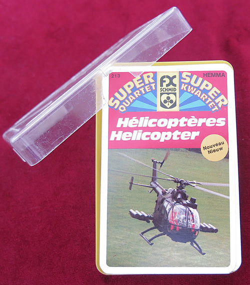 Hélicoptère / Hélicoptères Super Quartett / FX Schmid Hemma – Années 1980