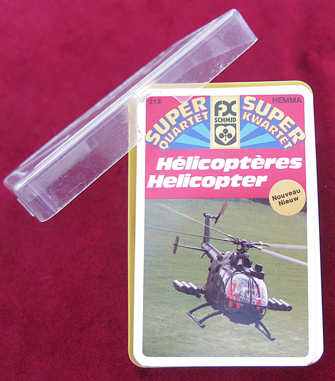 Hélicoptère / Hélicoptères Super Quartett / FX Schmid Hemma – Années 1980