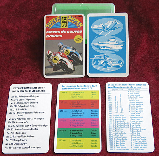 Motos de Course - Bolides – 1979 - FX Schmid Super-Quartett