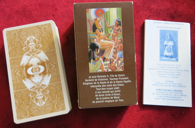 Tarot Ramsès 2003 - Tarot de l'Eternité de Ramsès