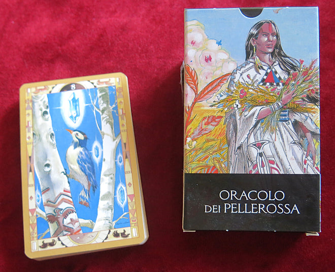 Native People Culture Deck + guide - The Oracolo dei Pellerossa - ENG, FR and SPAN PDF guide