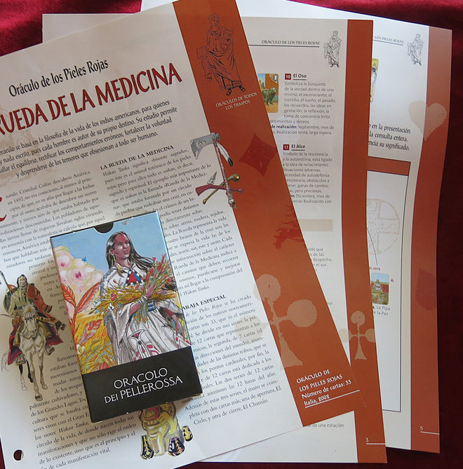 Native People Culture Deck - The Oracolo dei Pellerossa - ENG, FR and SPAN PDF guide