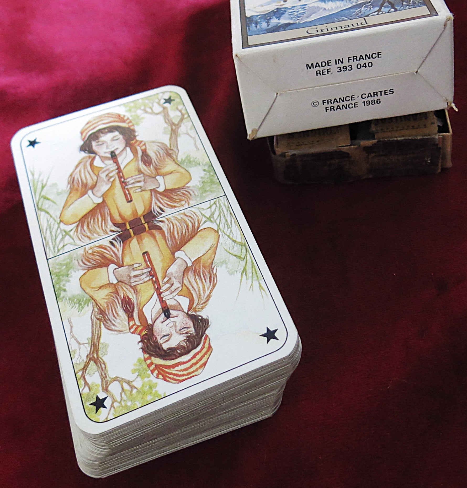 Tarot des Régions de France 1986 – Florence Magnin – Vintage French Regional Tarot Deck