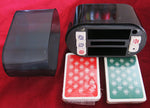Retro Travel Playing Cards Set - Era: 1970s – Two Sealed 54-Card Decks with Dice – Vintage Game Case