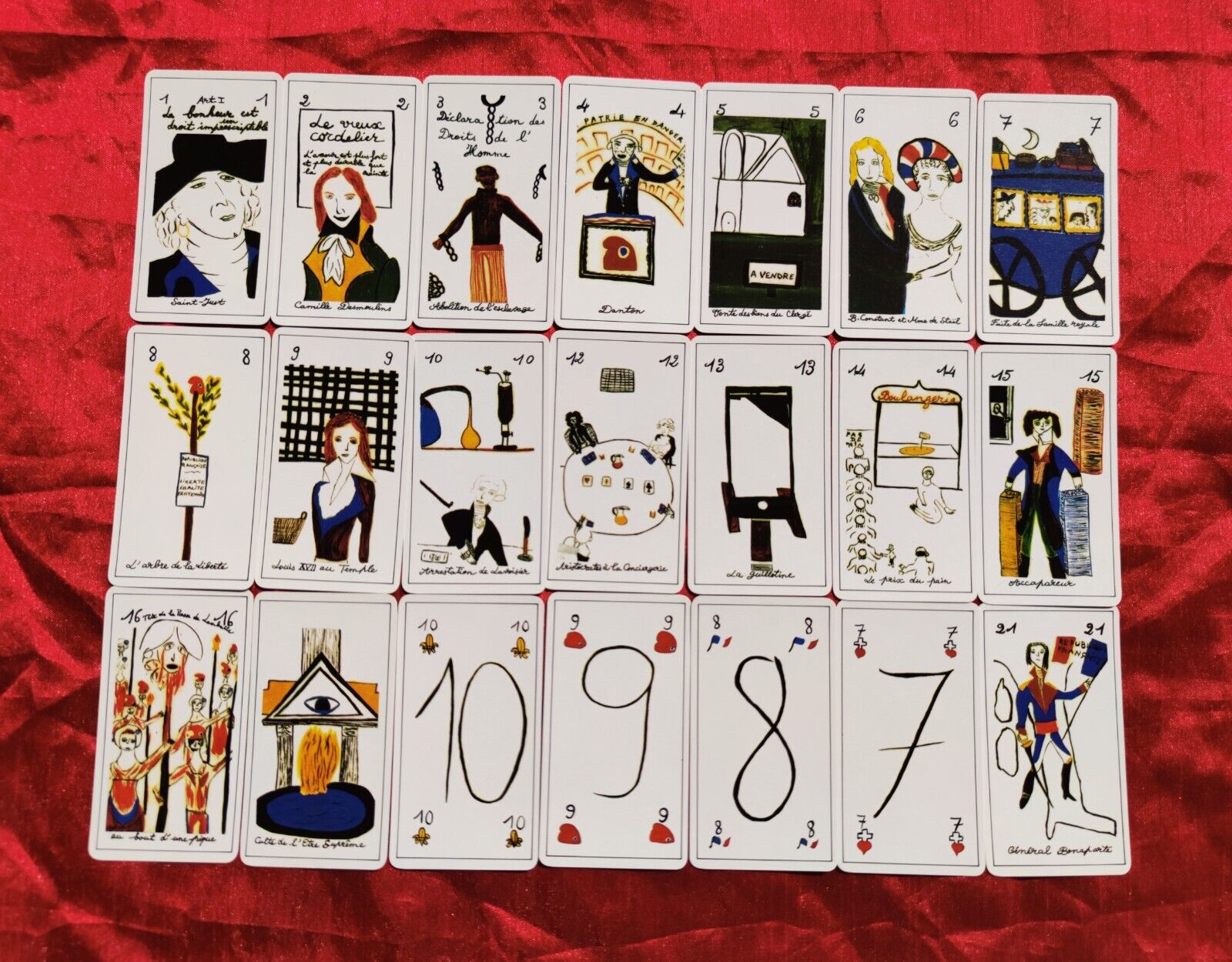 Tarot de la Révolution Française – Vintage Héron Deck (1989)