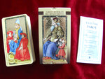 Estensi Tarot, Tarocchi Dorati, Golden Tarot, Renaissance Tarot, Lo Scarabeo, Giordano Berti, Jo Dworkin, Italian tarot deck, gold foil tarot, historical tarot, rare tarot, collectible tarot, 78 cards, tarot collector, gilded tarot, tempera illustration, Estensi family, 2011 tarot, art tarot deck, Italian edition