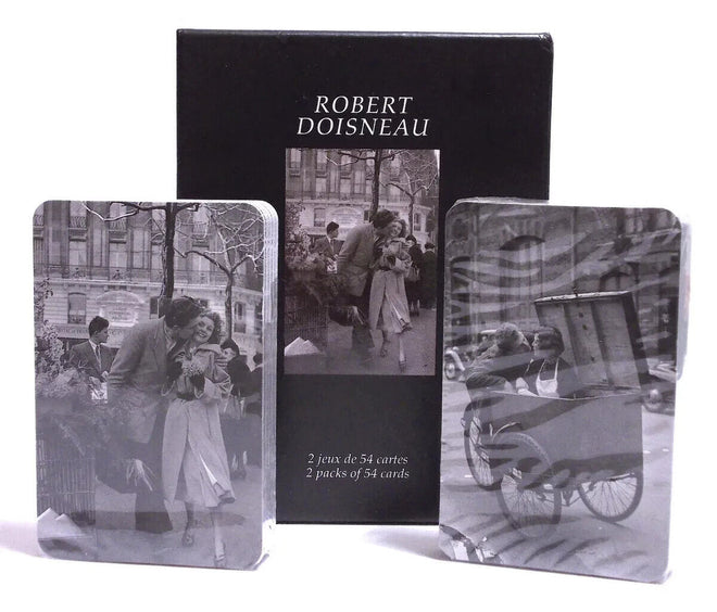 Jeux de cartes Robert Doisneau - 2 jeux - Coffret scellé 1995