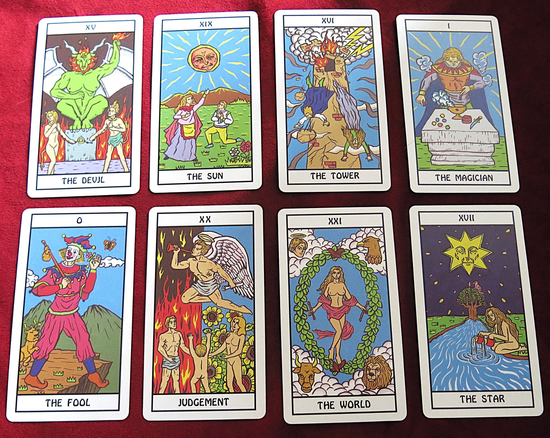 Vintage Royal Tarot 80s – (Taiwan Edition) Classic Marseille Style