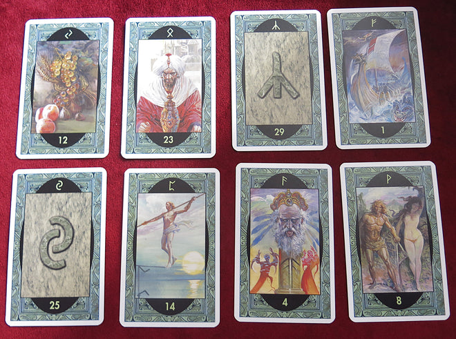 Runes Oracle – Cartas de las Runas (2003) – Édition Rare Lo Scarabeo